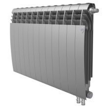 Royal Thermo Радиатор биметаллический BiLiner 500 /Silver Satin ( серебристый ) VR - 12 секц.
