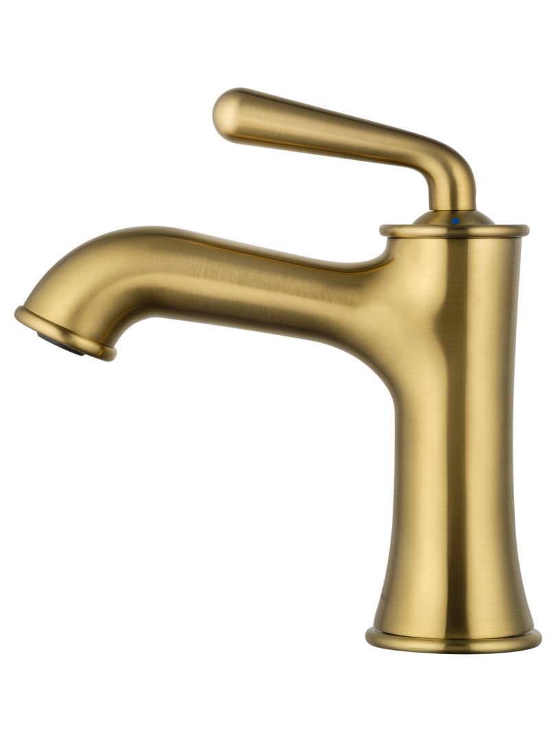 Приобрести смеситель для раковины wonzon & woghand steam, брашированное золото (ww-88139008-bg)