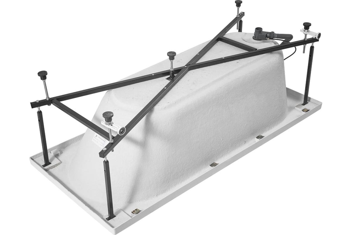 Приобрести aquanet акриловая ванна lotos 175x80 см, белая