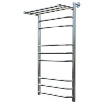 Тругор Водяной полотенцесушитель Браво П9 500x1000 мм НК3 с полкой, хром 00-00021838