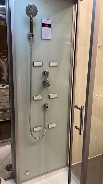 Приобрести frank душевая кабина f507-1 с паром, прямоугольная