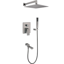 Grocenberg Встраиваемая душевая система, графит GB5089BG-1