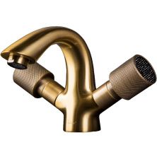 Boheme Смеситель для раковины Royale Cristal, бронза\черные кристаллы 311-Royal/CRST black