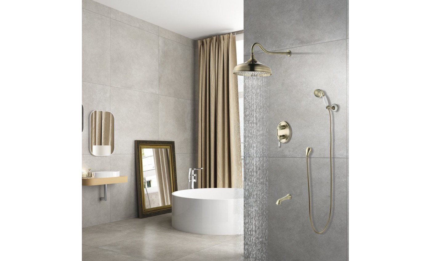 Приобрести lemark душевая система villa, скрытый монтаж, бронза lm4822b