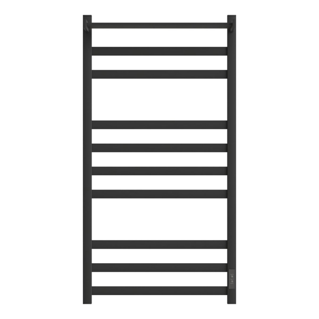 Приобрести полотенцесушитель электрический point 500х1000 меркурий с полкой п9, черный pn83850pb