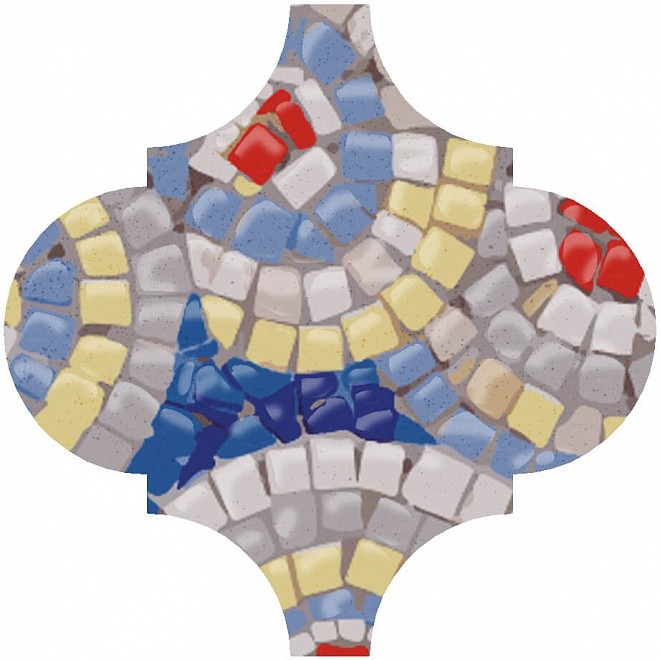 Приобрести декор настенный kerama marazzi арабески майолика a172 гауди белый орнамент