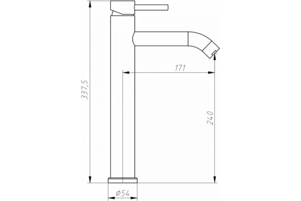 Приобрести aquanet смеситель для раковины steel af210-11s