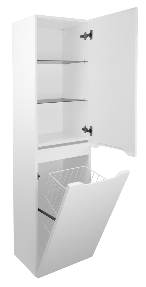 Приобрести loranto пенал арфа 40 правый, 40×155 см, с бельевой корзиной и подсветкой (cs00046159)