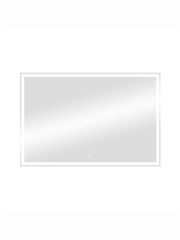 Приобрести continent зеркало с подсветкой mercury 100х70 см, сенсорный включатель, белое