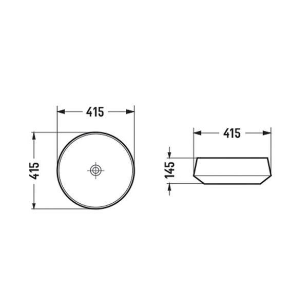 Приобрести comforty раковина j2110 41х43 см, черно-белая