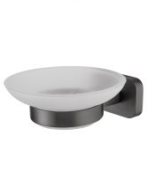 Мыльница с держателем WONZON & WOGHAND GRAFFITY, Темный графит (WW-9322)