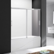 CEZARES Шторка для ванны TANDEM-SOFT-VF-2 200х145см TANDEM-SOFT-VF-2-200/145-P-Cr