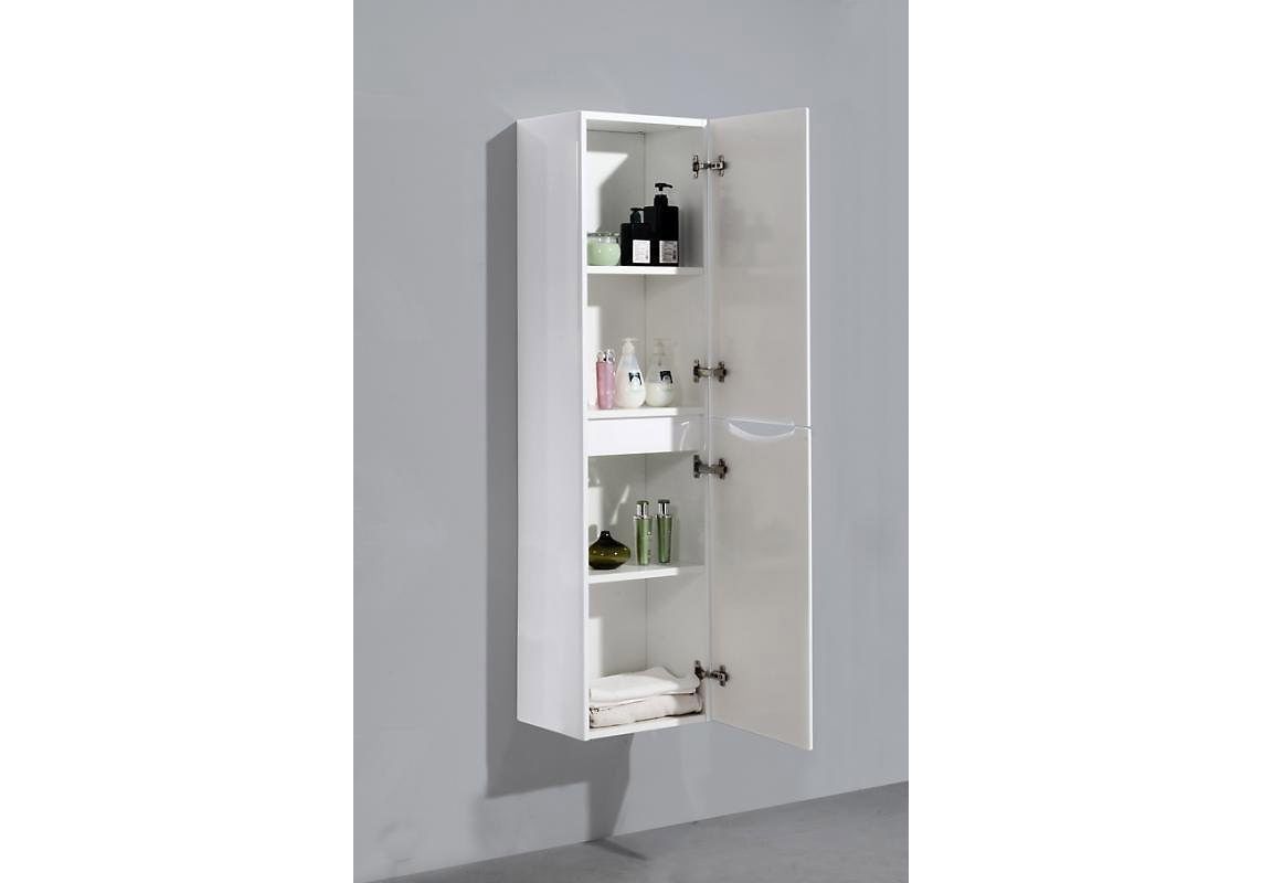 Приобрести пенал подвесной belbagno ancona-n-1500-2a-sc-bl-l 40 см, левый, белый