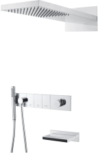 Boheme Душевая система Zodiac, встраиваемая, хром 132-2-CR
