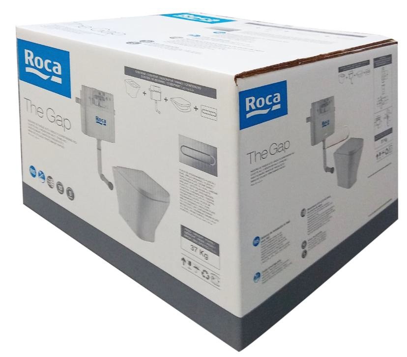 Приобрести приставной унитаз roca gap с сиденьем микролифт 7.8931.0.900.0