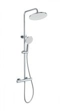Душевая система с термостатом WONZON & WOGHAND INN 1, Хром (WW-B3013-T1-CR)