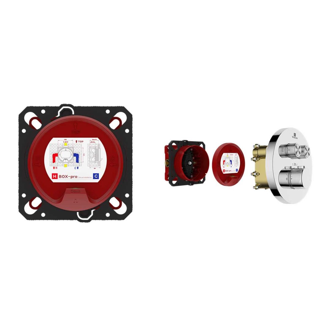 Приобрести vincea встраиваемый смеситель для душа inspire, термостат , хром vscv-322t-mch