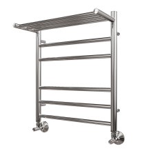 Полотенцесушитель водяной Point 500х600 Аврора П5 с полкой, хром PN10156P