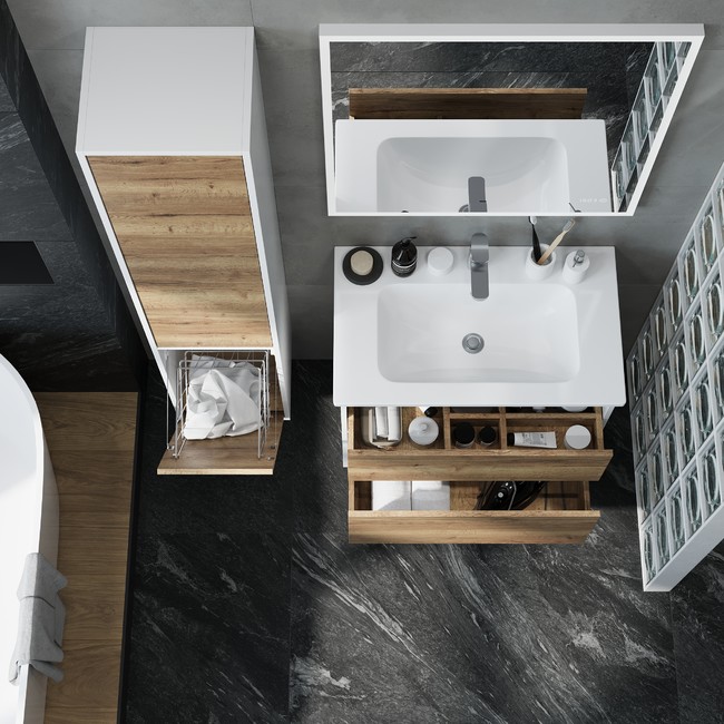 Приобрести briz тумба подвесная albero 100 см, светлое дерево