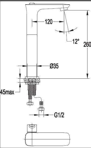 Приобрести cezares смеситель для раковины tesoro, высокий, хром tesoro-f-lc-01-w0