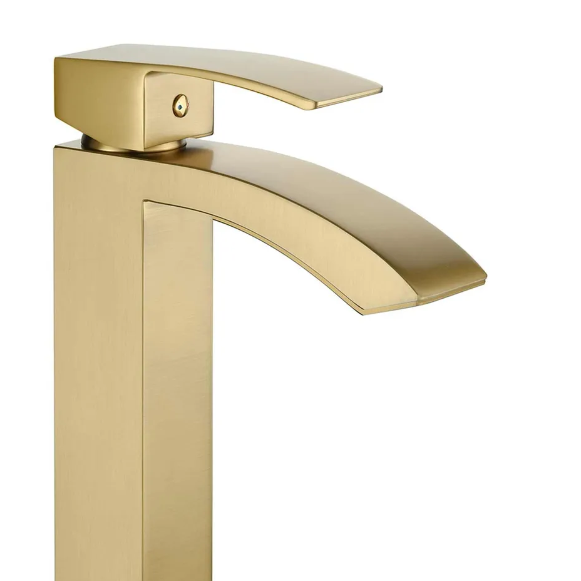 Приобрести grocenberg смеситель для раковины, высокий, матовое золото gb3007mg