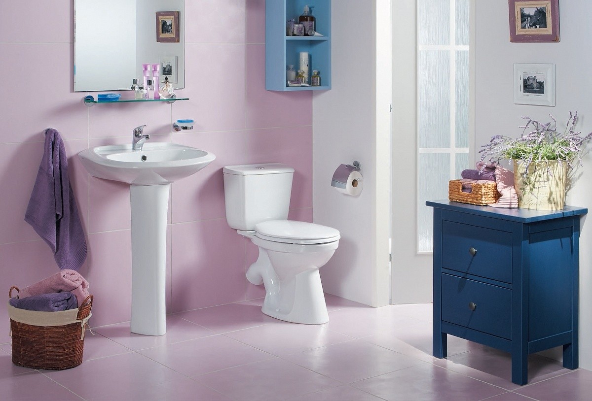 Приобрести унитаз-компакт "бриз" (эконом: 1-реж., полипроп)