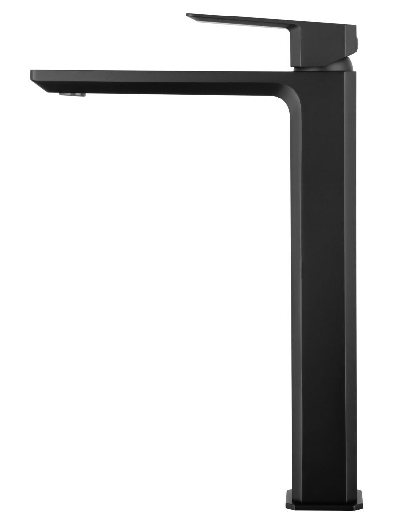 Приобрести смеситель для раковины высокий wonzon & woghand diamond, черный матовый (ww-88239011-mb)