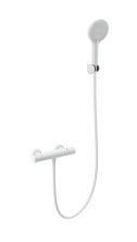 Смеситель для душа с термостатом WONZON & WOGHAND INN 3, Белый матовый (WW-B2012-A-MW)
