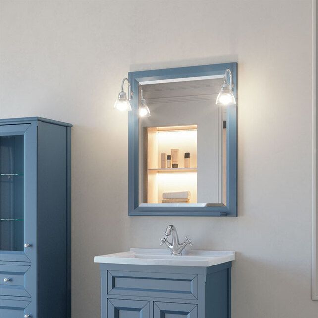 Приобрести caprigo зеркало jardin 60 см, голубое, эмаль