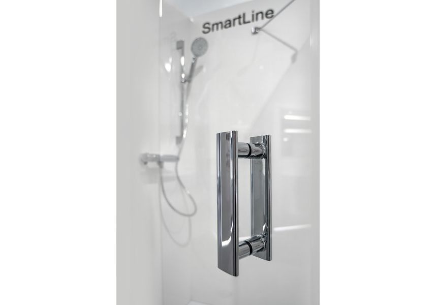 Приобрести ограждение душевое ravak smartline smskk4 90 см 3s277a00y1 хром/прозрачное