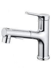 Смеситель для раковины с выдвижным изливом WONZON & WOGHAND, Хром (WW-A40862-CR)