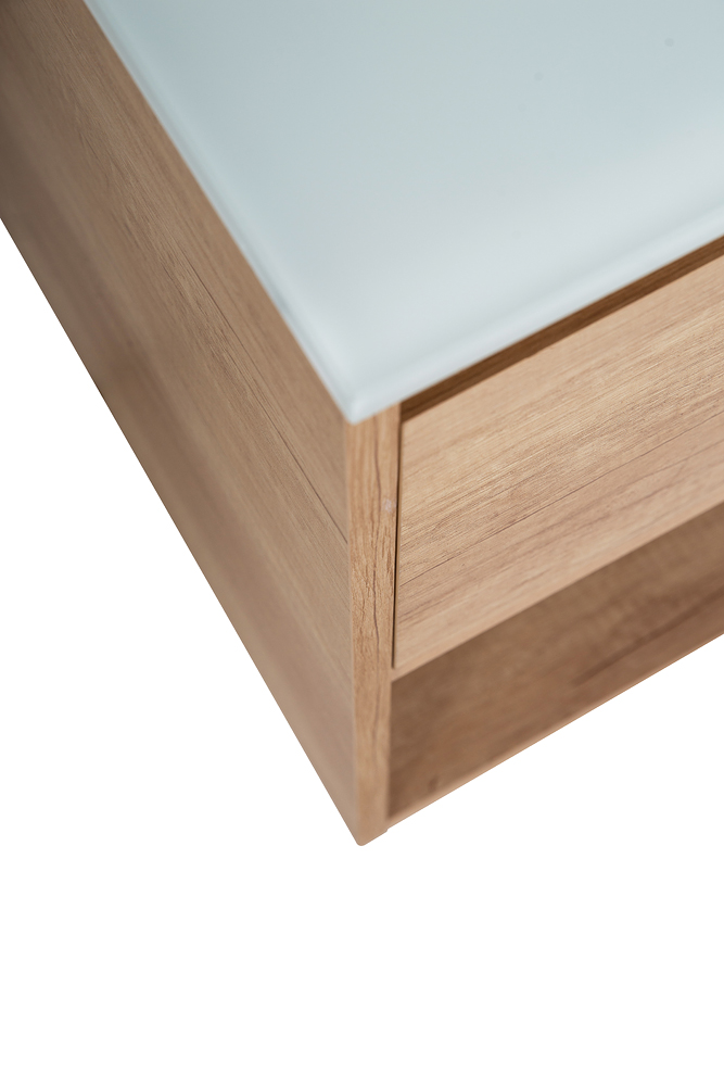 Приобрести belbagno тумба c раковиной kraft 90 см, с одним ящиком и полкой, подвесная rovere nebrasca nature, белая раковина