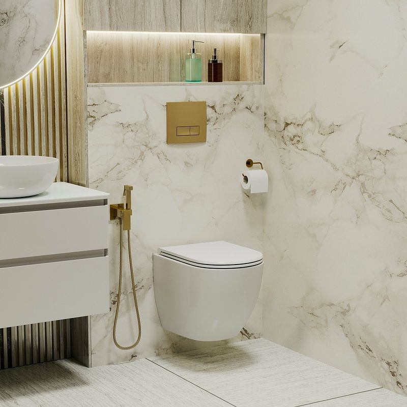 Приобрести grossman клавиша смыва classic, матовое золото 800.t1.04.310.310