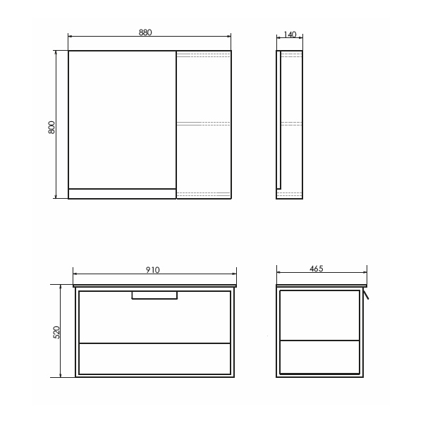 Приобрести сomforty тумба с раковиной "бонн-90" дуб темный , белая раковина