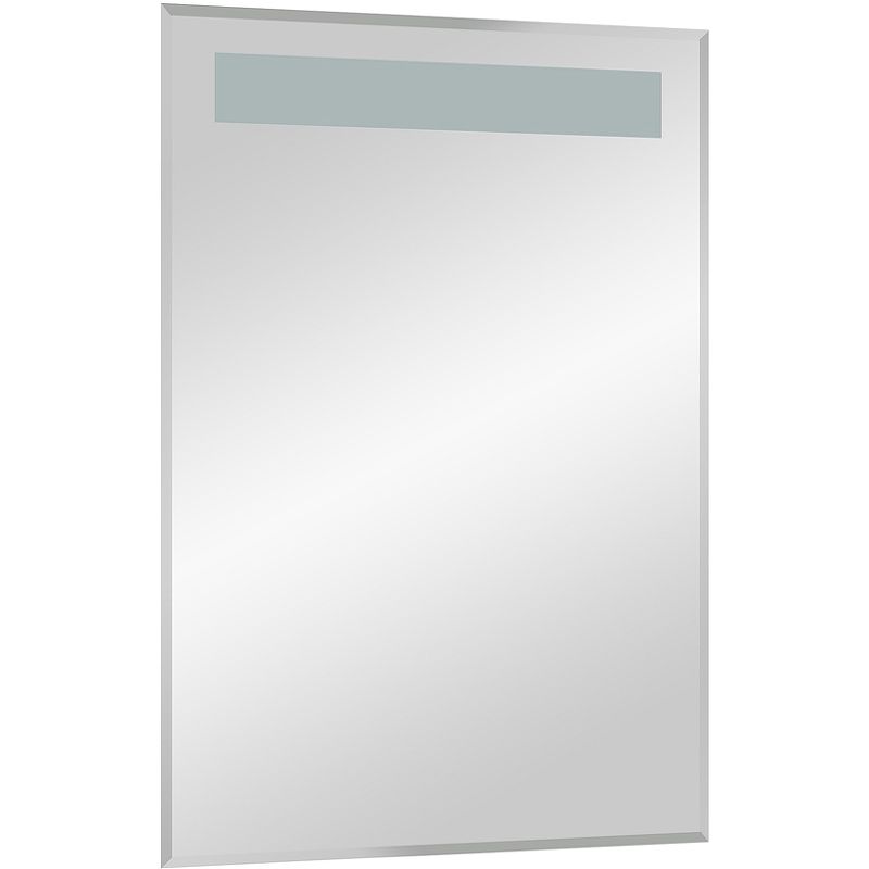 Приобрести continent зеркало с подсветкой фаворит люкс 53х74 см, белое