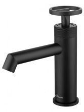 Смеситель для раковины WONZON & WOGHAND, Черный матовый (WW-H1065-MB)
