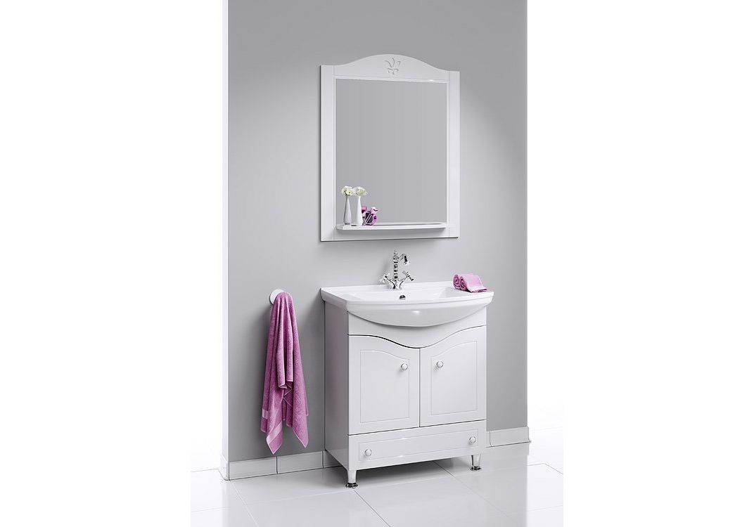 Приобрести тумба напольная с раковиной aqwella франческа 85 см fr0108