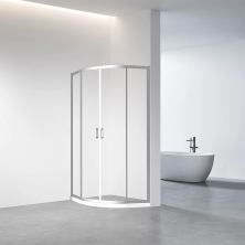 Veconi Душевое ограждение Rovigo 80х80 см, хром, прозрачное RV01-80-01-C7
