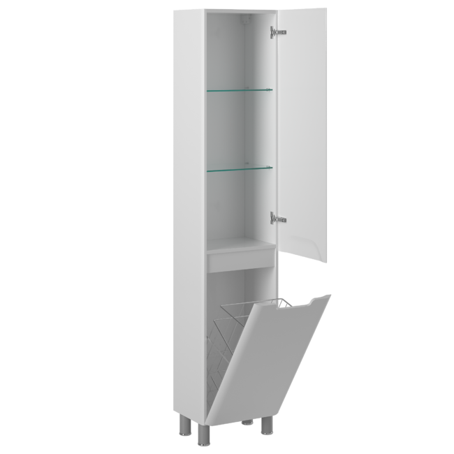 Приобрести briz пенал напольный albi 40 см, белый , правый пк-40