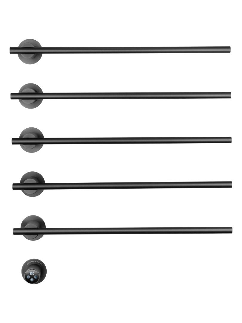 Приобрести полотенцесушитель электрический встраиваемый wonzon & woghand dortmund, темный графит (ww-a365-gm)