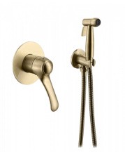 Смеситель с гигиеническим душем, встраиваемый ViEiR Luce, бронза V413553D