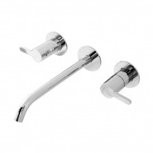 CEZARES Смеситель для раковины LEAF, скрытый монтаж, хром LEAF-BLI3L