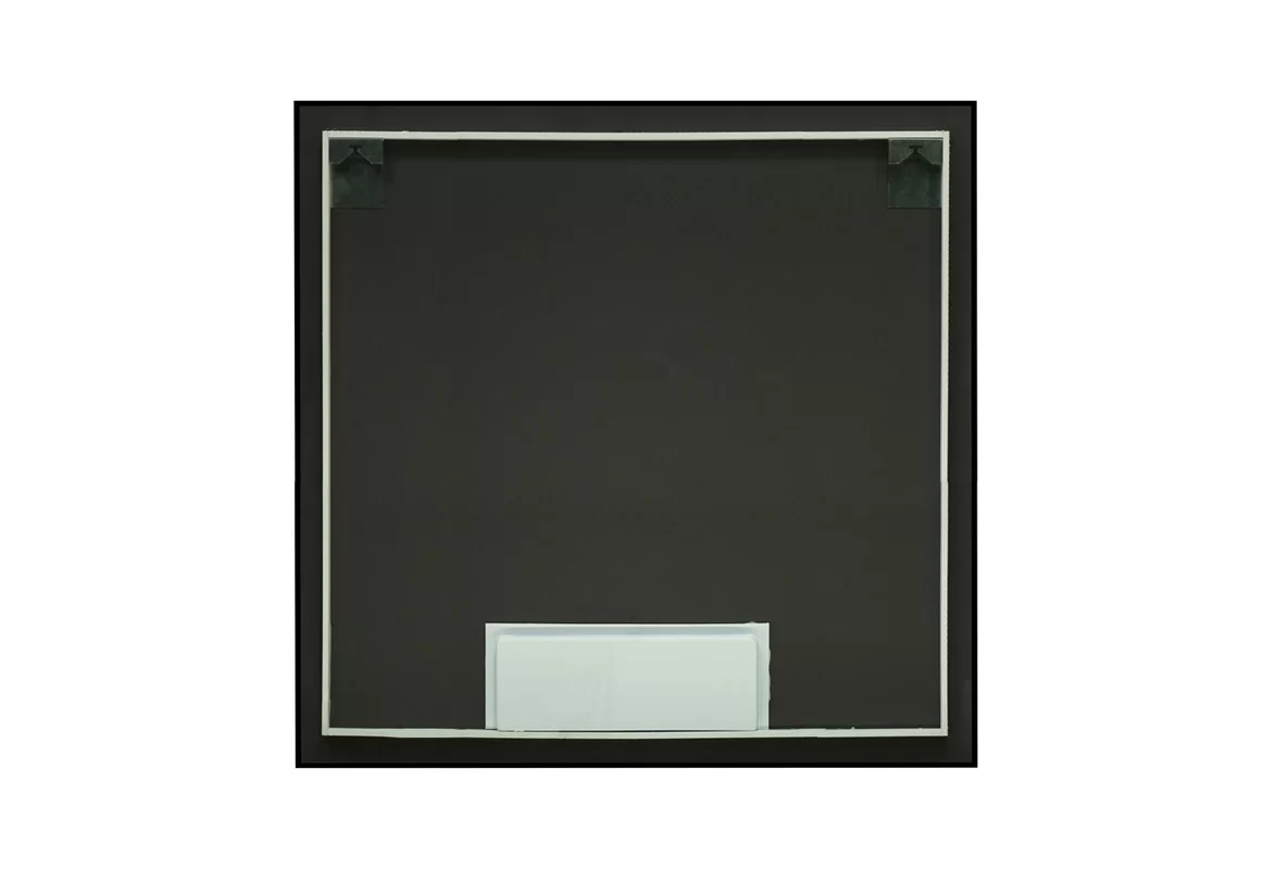 Приобрести continent зеркало с подсветкой amer 100х100 см, черное