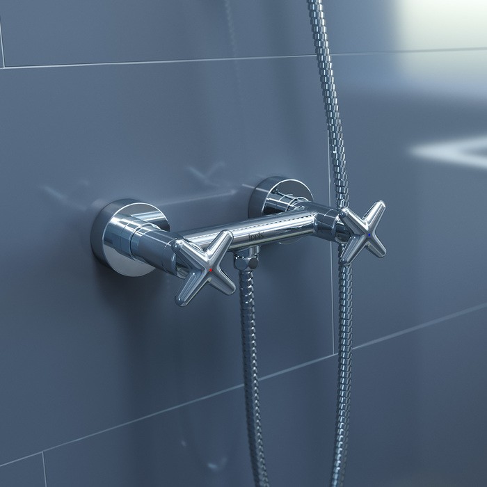 Приобрести iddis смеситель для душа acros 215мм, хром acrsb00i03wa