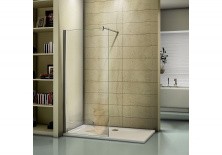 Перегородка душевая Bas Walk-In SP-80-C-CH 80 см