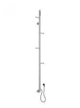 Полотенцесушитель электрический WONZON & WOGHAND KASSEL, Брашированный никель (WW-AL616-BN)