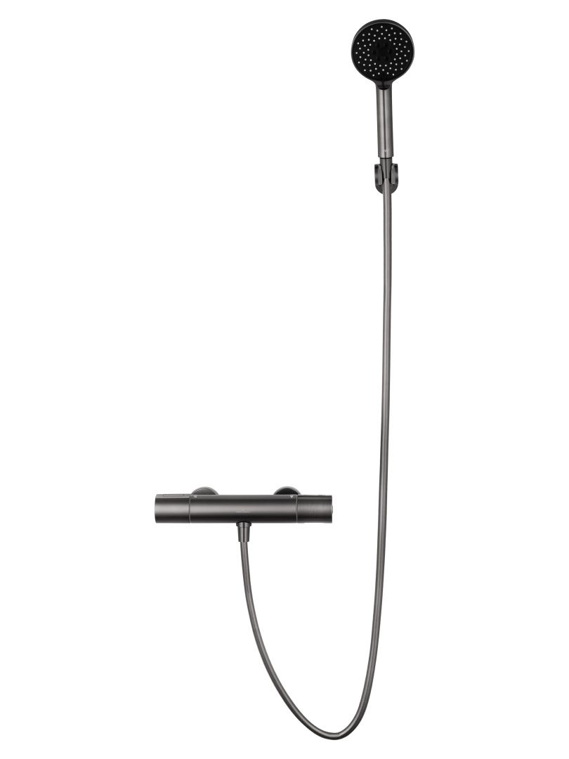 Приобрести смеситель для душа с термостатом wonzon & woghand inn 2, темный графит (ww-a2006-a-bgg)