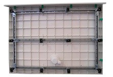 Cezares Каркас с ножками для душевого поддона TRAY-M-AH-120/90-ML