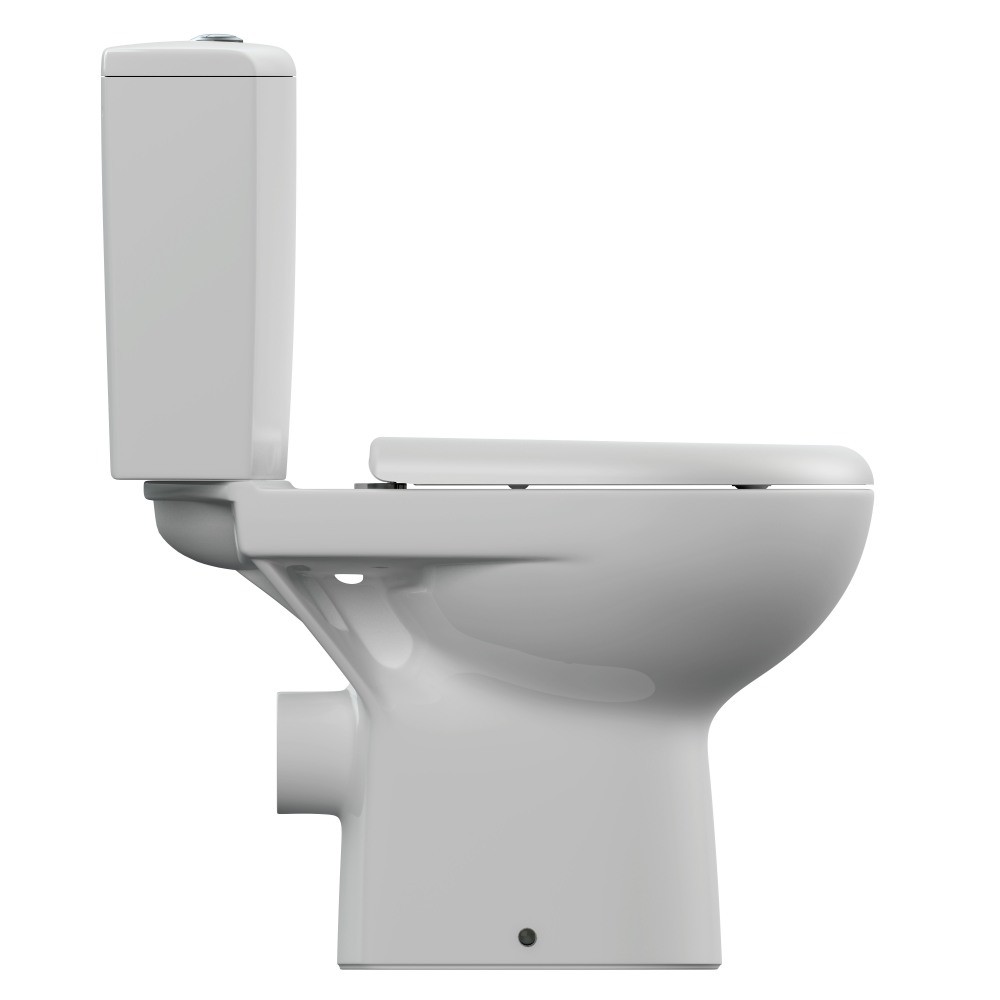 Приобрести напольный унитаз-компакт cersanit nature clean on 011 + крышка с микролифтом