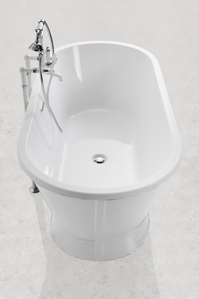 Приобрести ванна акриловая отдельностоящая belbagno 170х80 см, bb35